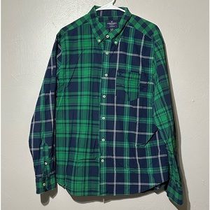 Men’s American Eagle Casual Button Down Dress Shirt